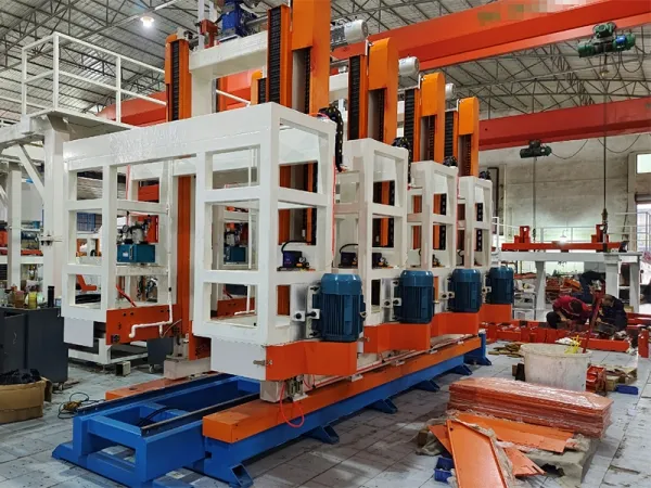 Fabricación de sierras pórtico verticales