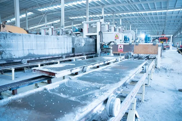 Línea de producción de bloques de hormigón espumado EPS en Aksu, Xinjiang, China