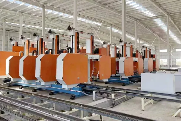 Línea de producción de bloques de hormigón espumado EPS en Hotan Xinjiang, China