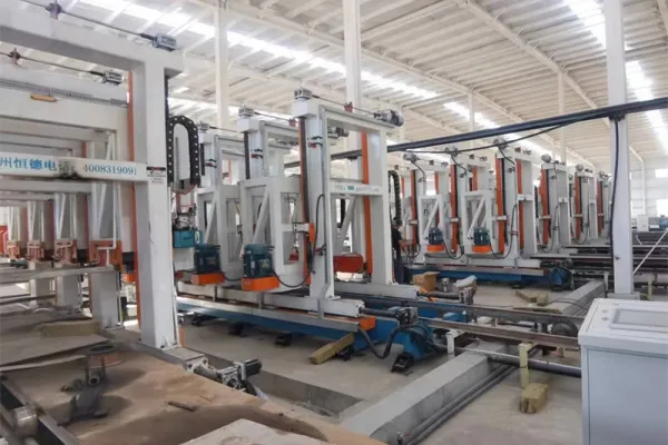 Línea de producción de bloques de hormigón espumado EPS en Hotan Xinjiang, China