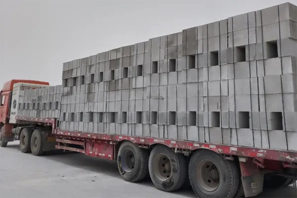 Línea de producción de bloques de hormigón espumado EPS en Kashgar Xinjiang, China