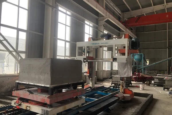 Optimización de la línea de producción de bloques de hormigón espumado EPS en Bayingol Xinjiang, China