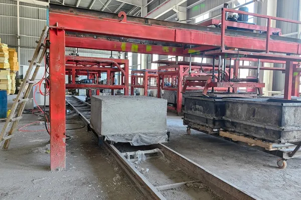 Optimización de la línea de producción de bloques de hormigón espumado EPS en Bayingol Xinjiang, China