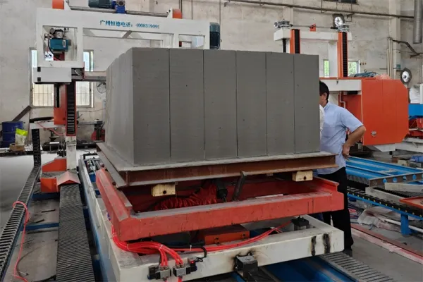 Optimización de la línea de producción de bloques de hormigón espumado EPS en Bayingol Xinjiang, China