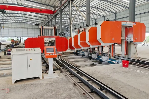 Línea de producción de bloques de hormigón espumado en Guangdong, China