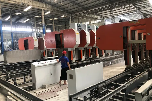 Línea de producción de paneles de pared de hormigón espumado en Sichuan, China