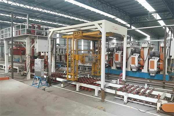 Línea de producción de bloques de HCCA en Wuhai, Mongolia Interior, China