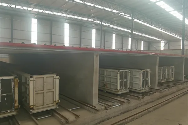 Línea de producción de bloques de HCCA en Wuhai, Mongolia Interior, China