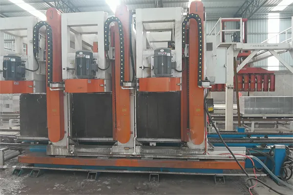 Línea de producción de bloques de HCCA en Wuhai, Mongolia Interior, China
