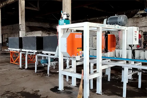 Línea de producción de bloques de HCCA en Jaiyl, Kirguistán