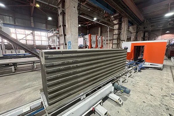 Línea de producción de bloques de hormigón ligero (CLC) y paneles de pared en Mongolia