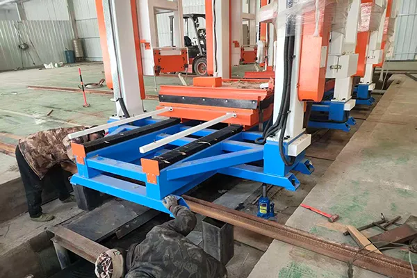 Línea de producción de bloques de hormigón espumado EPS en Lanzhou, Gansu, China