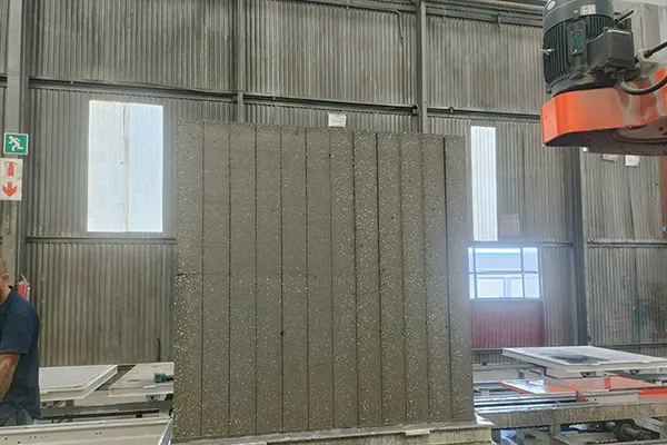 Línea de producción de bloques de hormigón espumado EPS en Johannesburgo, Sudáfrica
