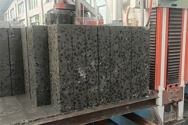 Optimización del sistema de corte de bloques de arcilla expandida en Shaoxing, Zhejiang, China