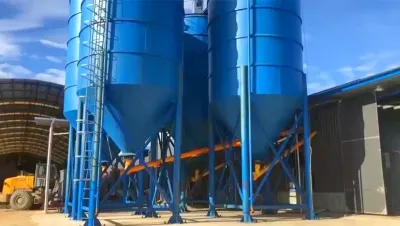 Línea de producción de bloques de hormigón espumado EPS