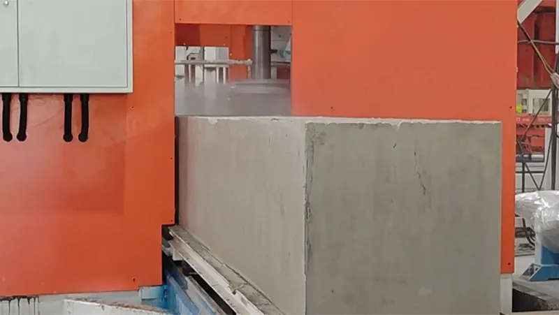 Fresadora de bordes de panel de hormigón múltiple