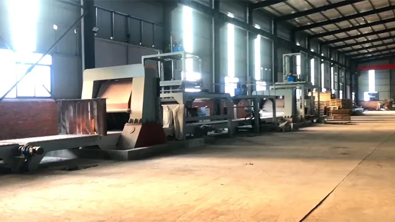 Producción de bloques de hormigón en Sichuan