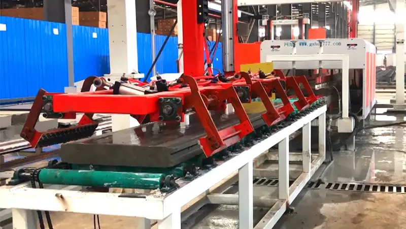 Producción de paneles de pared de hormigón en Jiangxi