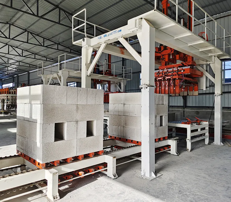 Línea de producción de bloques de hormigón espumado de poliestireno expandido