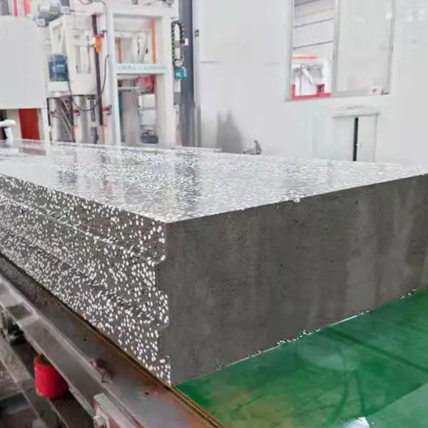 Línea de producción de paneles de pared de hormigón espumado de poliestireno expandido