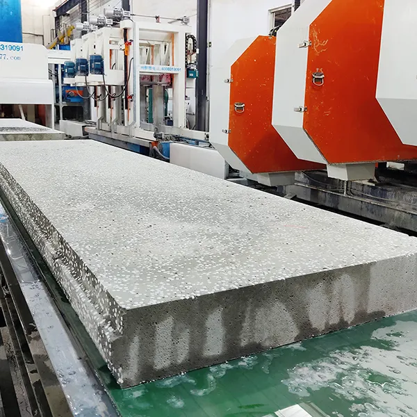 Línea de producción de paneles de pared de hormigón espumado de poliestireno expandido