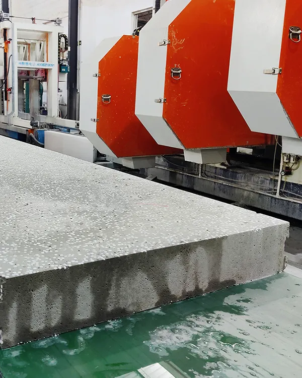 Línea de producción de paneles de pared de hormigón espumado EPS