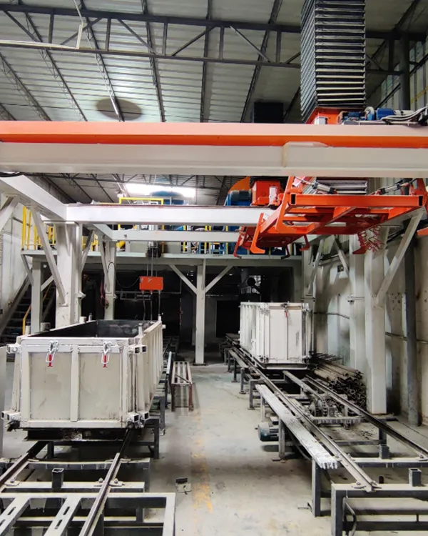 Línea de producción de bloques de hormigón espumado de ceramsita