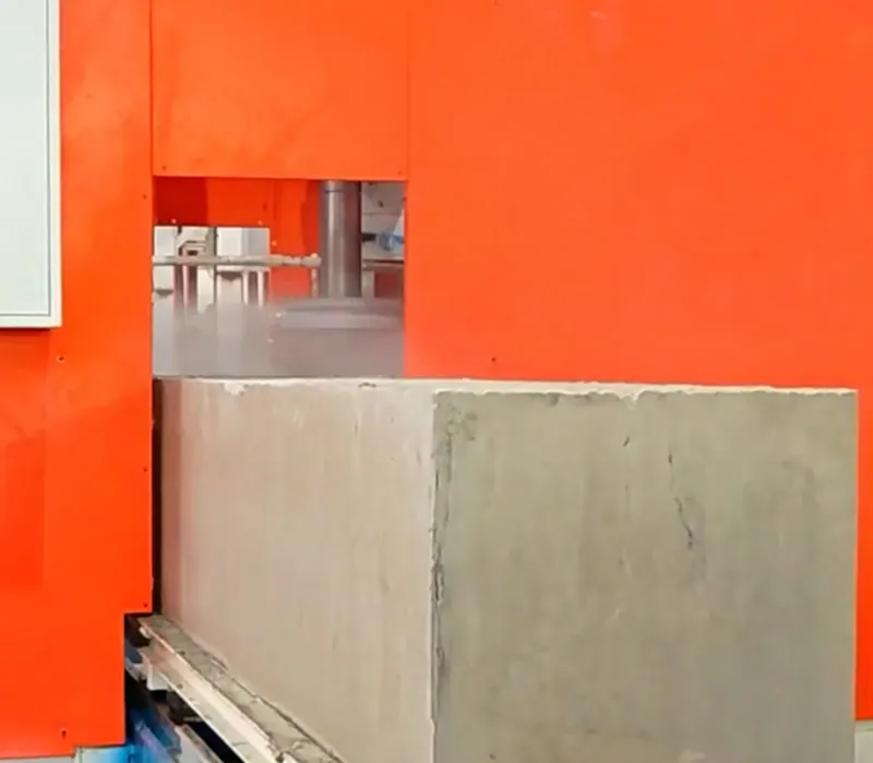 Línea de producción de paneles de pared de hormigón espumado de ceramsita
