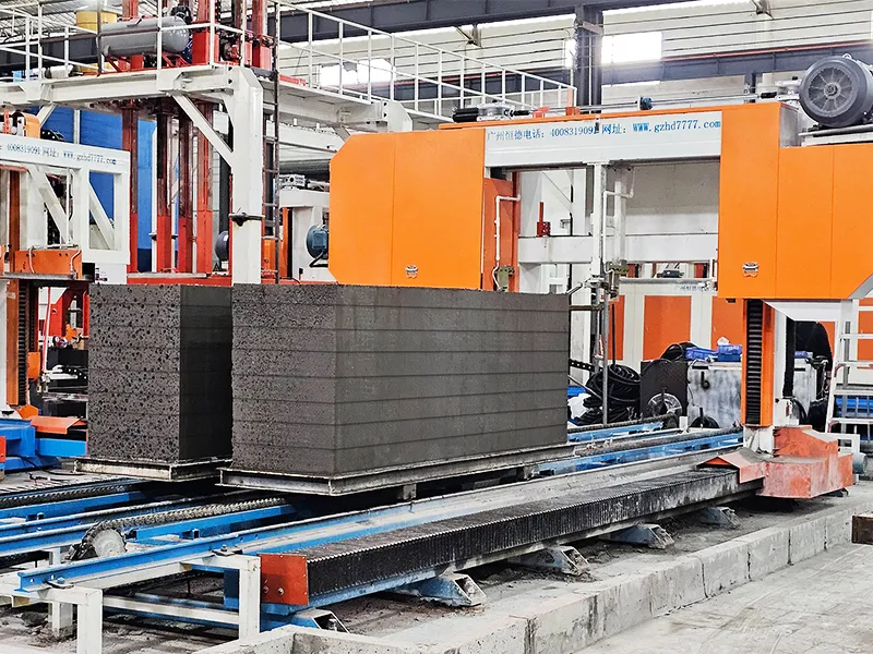 Línea de producción de paneles de pared de hormigón espumado de ceramsita