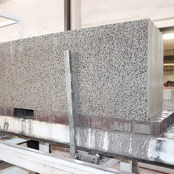 Línea de producción de paneles de pared de hormigón espumado de ceramsita